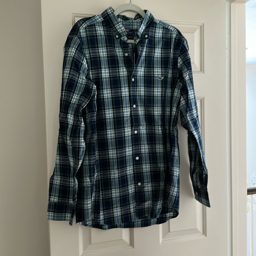 New with tags Vineyard vines classic fit Tucker button down shirt size large